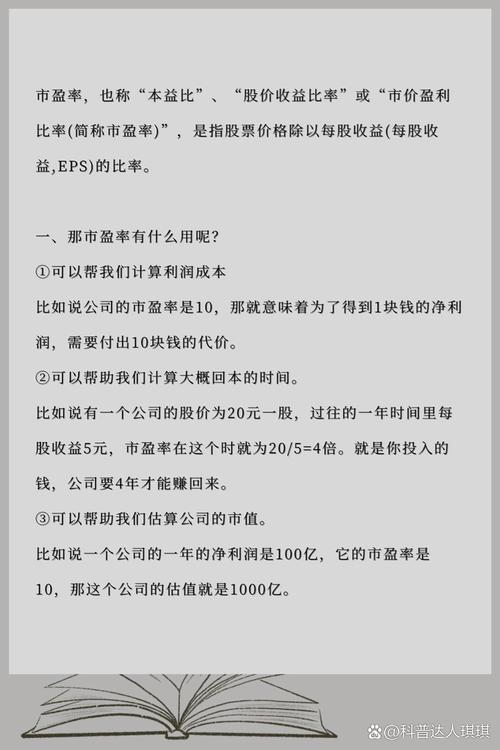 什么叫市盈率_静态市盈率与动态市盈率区别_市盈率计算方法