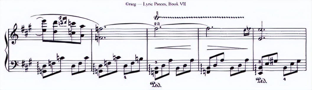 格里格钢琴奏鸣曲Op7第一乐章分析_奏鸣曲式结构图示_格里格钢琴奏鸣曲Op7第一乐章结构