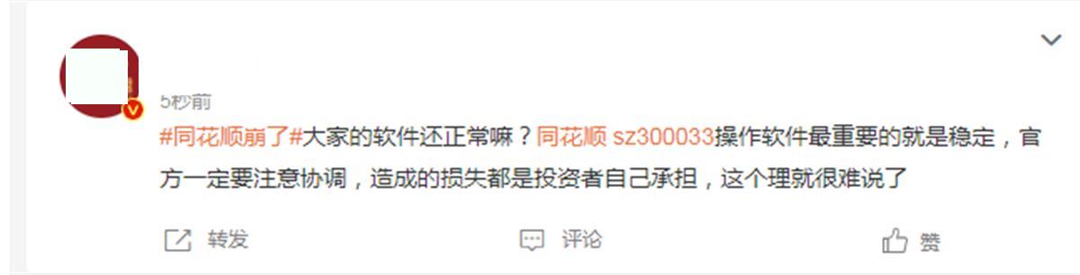 同花顺APP登录异常赔偿_同花顺交易软件崩了_同花顺level2说明书