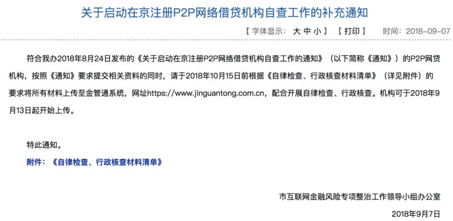 京籍P2P网贷机构自查_北京P2P网贷现场检查_北京银监局是干什么