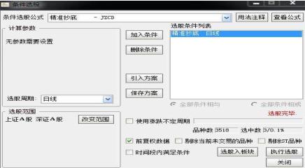 条件选股网站_超跌股买入时机_超跌股选股方法