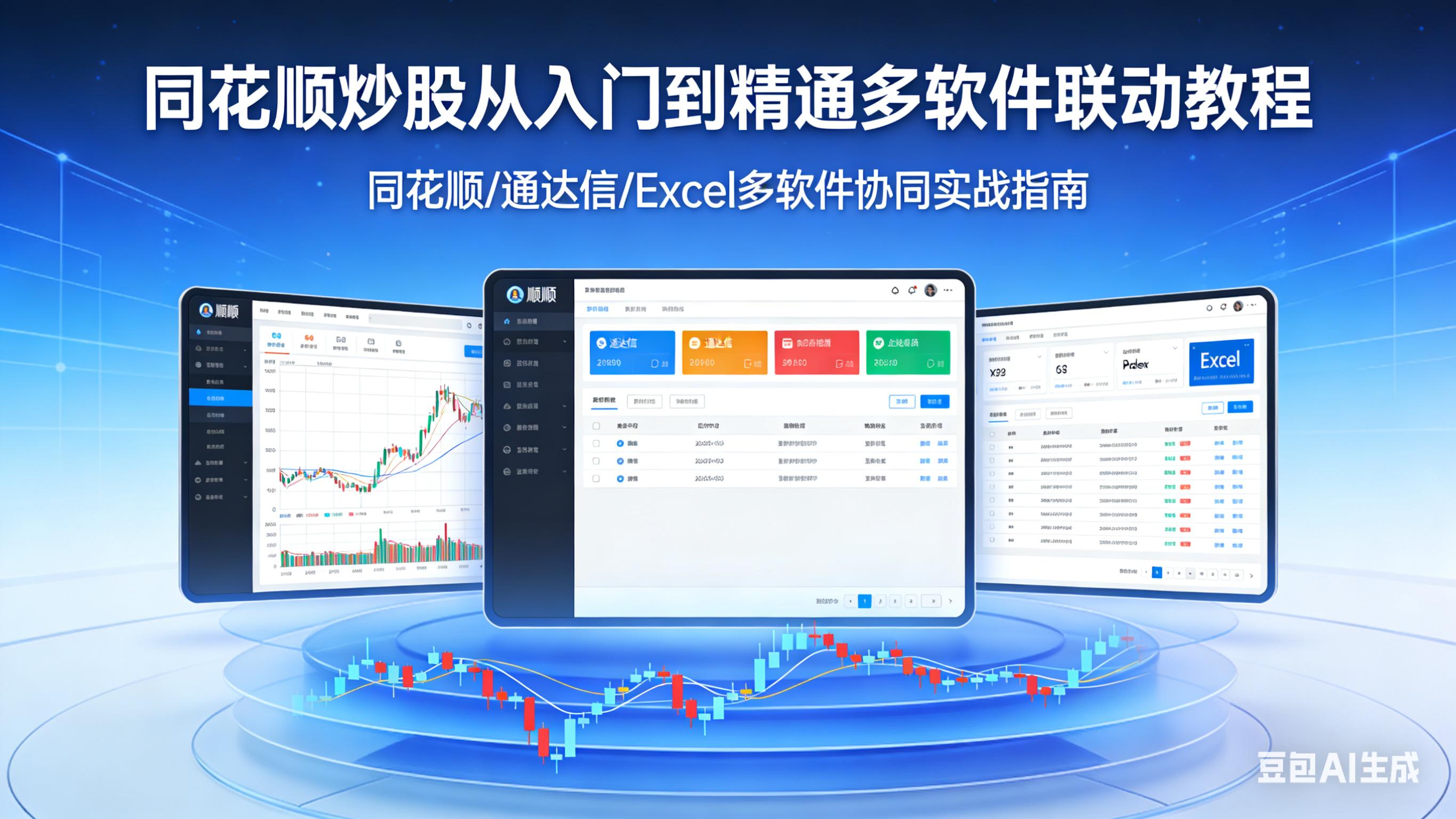同花顺 公式 怎么用_多软件协同交易技巧_同花顺通达信Excel数据互通