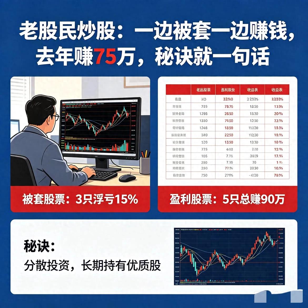 炒股被套不慌_震荡市稳定盈利技巧_炒股能获利秘籍
